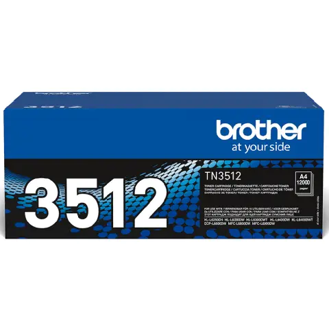 Toner Brother TN-3512 Czarny do drukarek (Oryginalny) [12k]